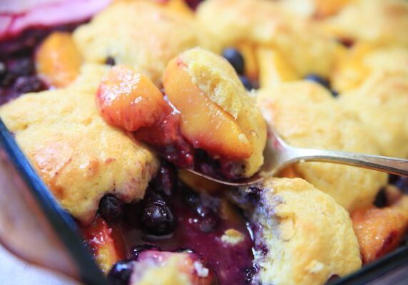 05 - May - Blueberry Cobbler